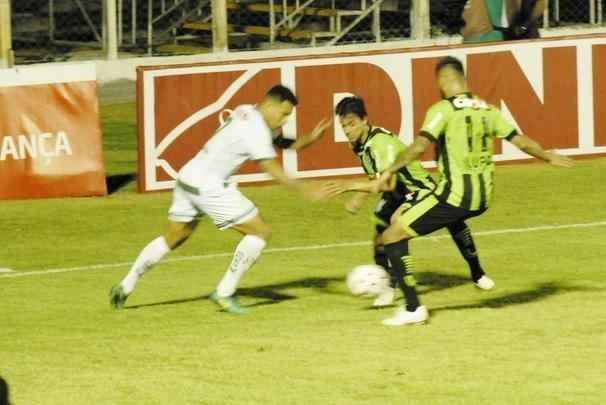 Amrica goleou Luverdense no Passo das Emas com gols de Renan Oliveira, Luan e Neto Moura