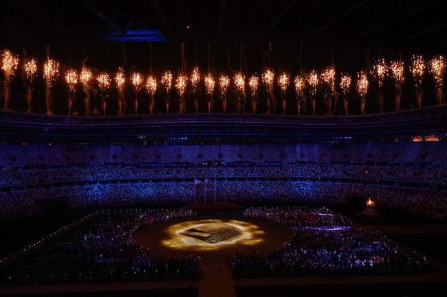 Fotos da Cerim�nia de Encerramento dos Jogos Ol�mpicos de T�quio