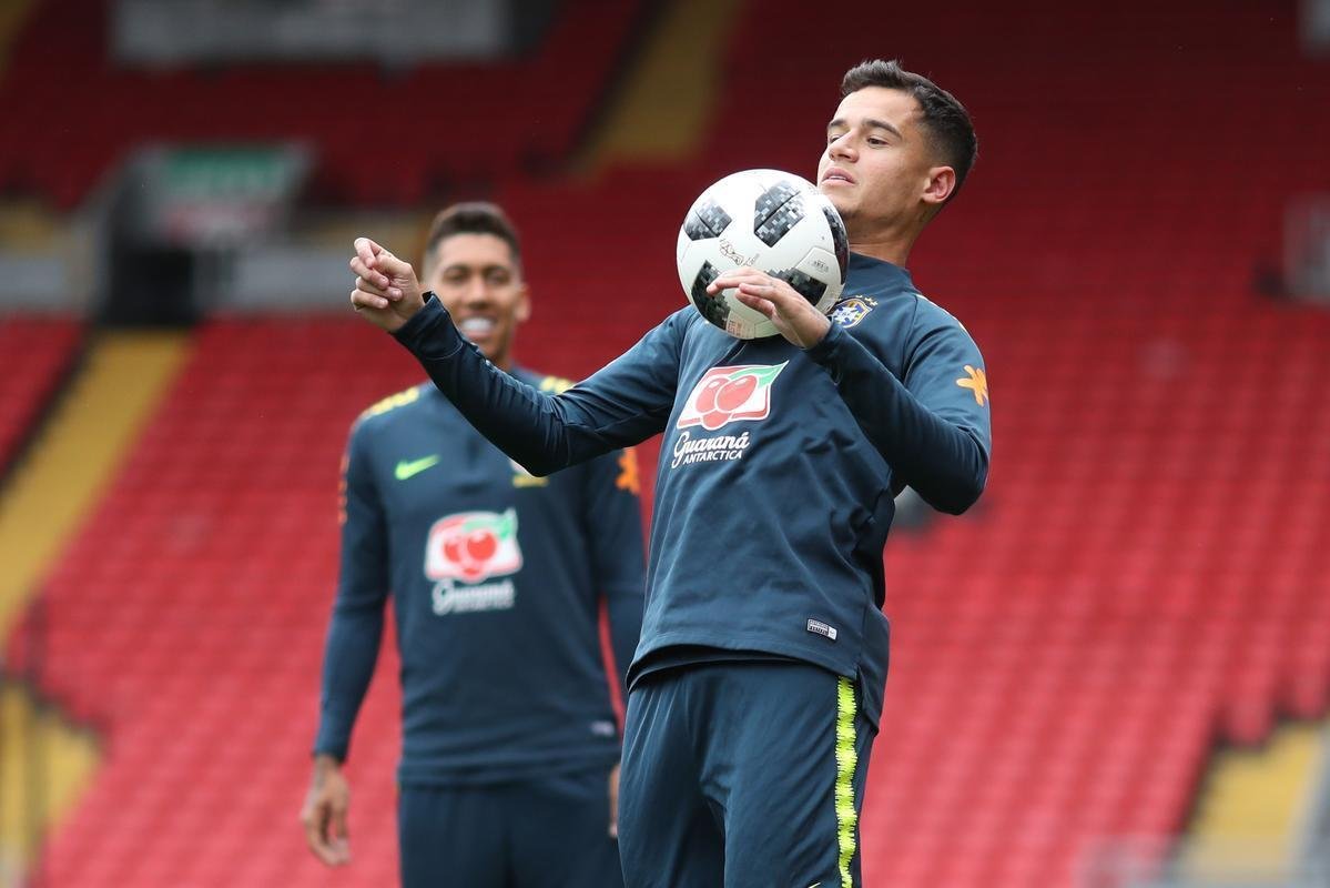 Veja imagens do último treino do Brasil antes do amistoso contra a Croácia