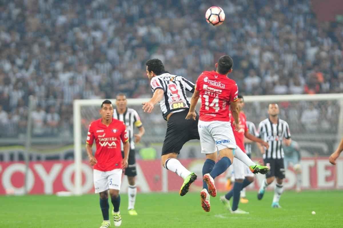 Atltico e Jorge Wilstermann se enfrentaram, no Mineiro, pelas oitavas de final da Libertadores