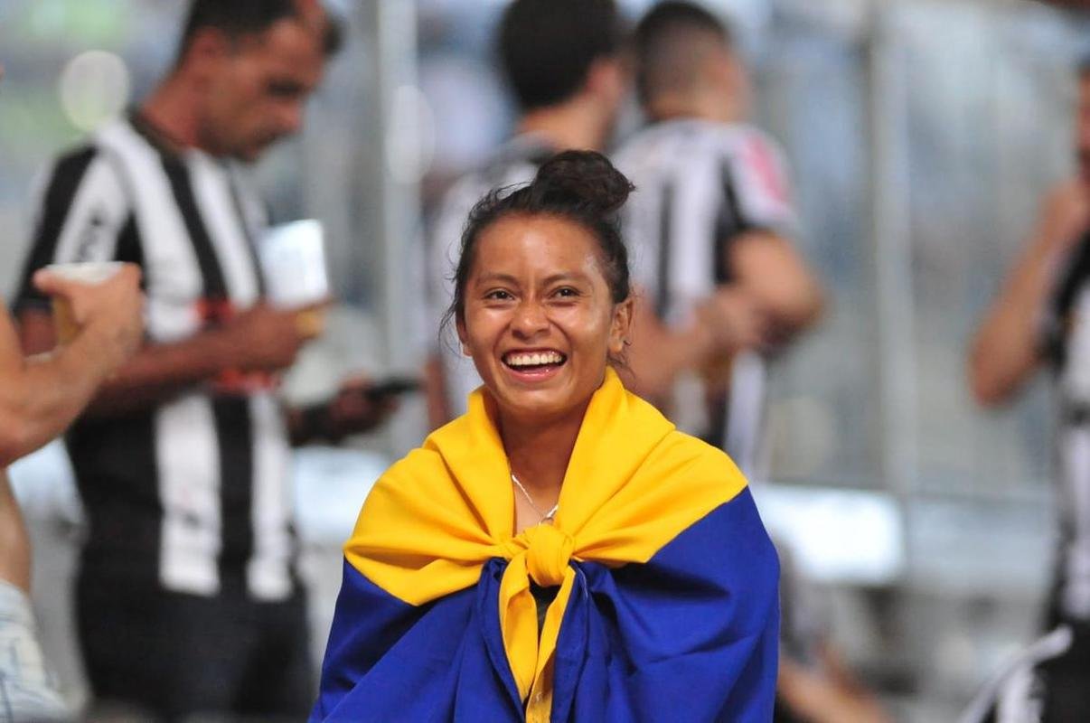 Torcida do Atltico lotou o Mineiro no jogo contra o Grmio e bateu recorde de pblico no Campeonato Brasileiro