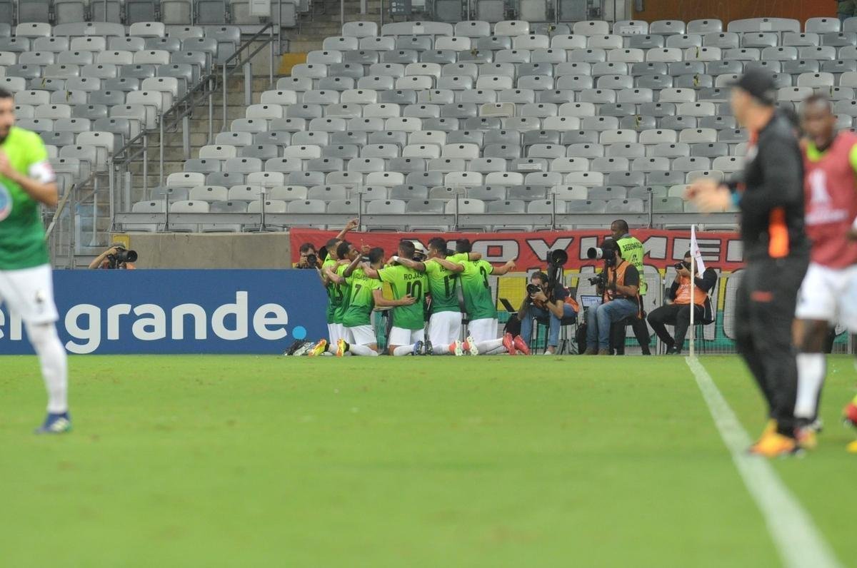 Veja fotos da partida entre Atltico e Zamora, no Mineiro