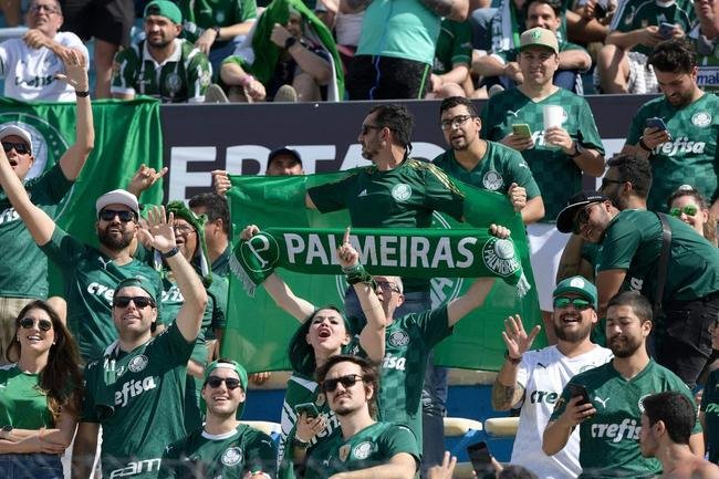 Torcida do Palmeiras na final da Libertadores