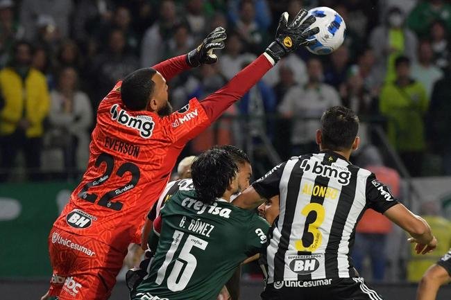 Fotos do jogo entre Palmeiras e Atltico, no Allianz Parque, em So Paulo, pelas quartas de final da Copa Libertadores de 2022