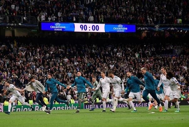 Depois da classificação do Real Madrid, festa merengue e decepção do Bayern no Santiago Bernabéu