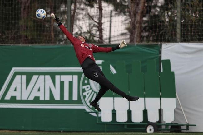 Cuca orientou atividade no CT do Palmeiras, na Barra Funda, em So Paulo 