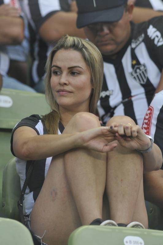 Torcida do Atltico compareceu em bom nmero ao Independncia para apoiar time diante do Danubio, pela Copa Libertadores