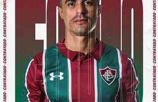 O Fluminense anunciou a contratação do lateral-esquerdo Egídio, que estava no Fluminense