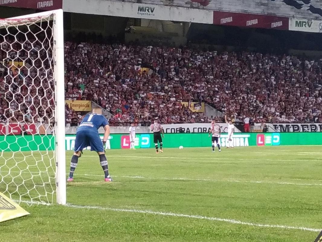 Santa Cruz e Amrica em duelo vlido pela 28 rodada do Campeonato Brasileiro