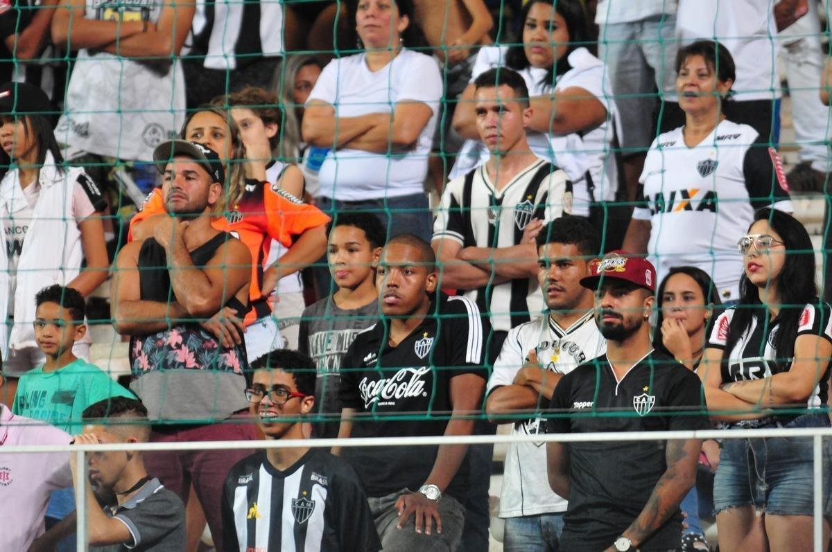 Fotos do jogo entre Atltico e Grmio