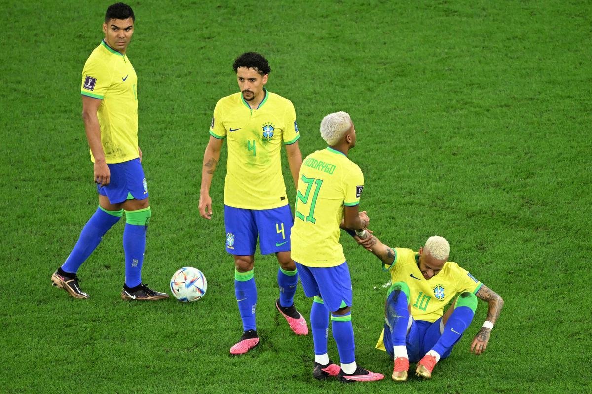 Fotos de Crocia x Brasil pelas quartas de final da Copa do Mundo