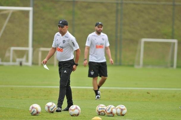 Atltico treinou na tarde desta quinta-feira, na Cidade do Galo