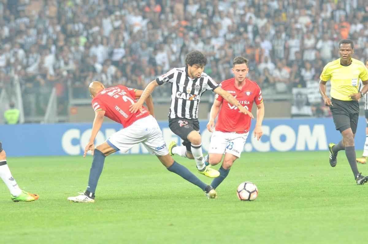Atltico e Jorge Wilstermann se enfrentaram, no Mineiro, pelas oitavas de final da Libertadores