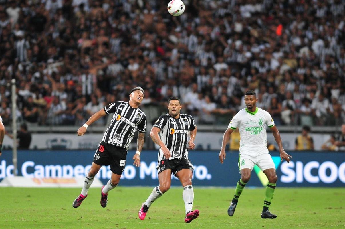 Fotos da final do Campeonato Mineiro entre Atltico e Amrica, no Mineiro