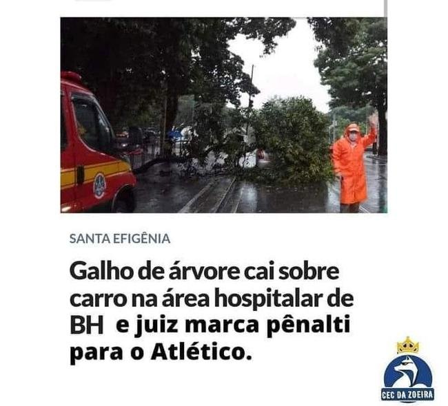 Memes do pnalti marcado para o Atltico diante do Athletic no Mineiro