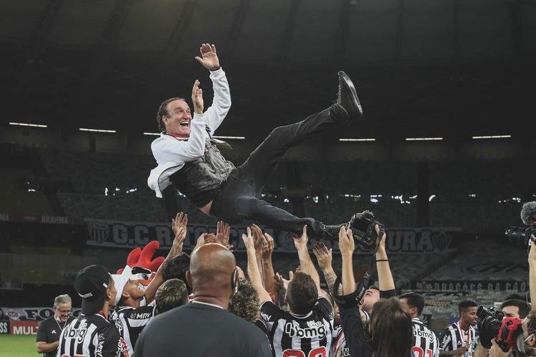 Fotos da festa do Atltico no Mineiro com a conquista do bicampeonato mineiro