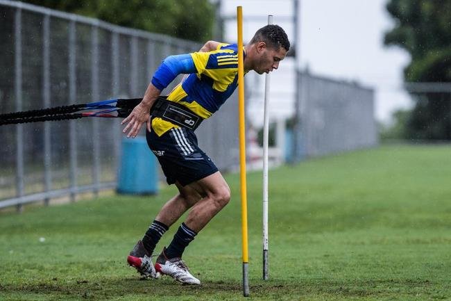 Fotos do treino do Cruzeiro nesta quinta-feira (11/11)
