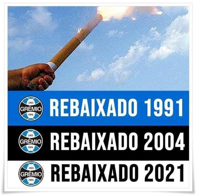 Veja os memes do rebaixamento do Grêmio à Série B
