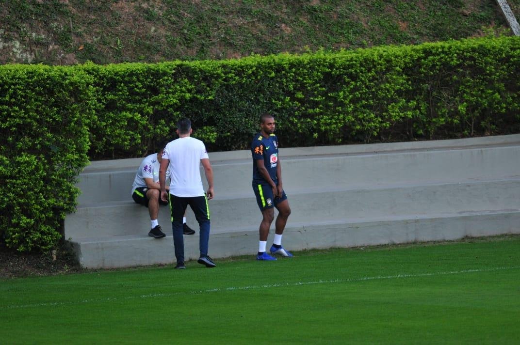 Seleo Brasileira fechou preparao para duelo com a Argentina na Cidade do Galo