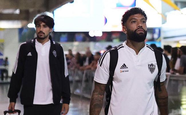 Atlético enfrentou longa viagem até chegar à Venezuela