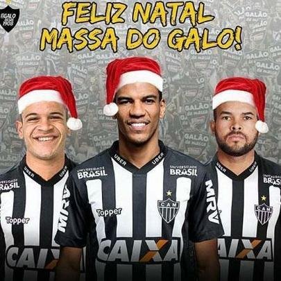 Jos Welison postou uma montagem com jogadores do Galo