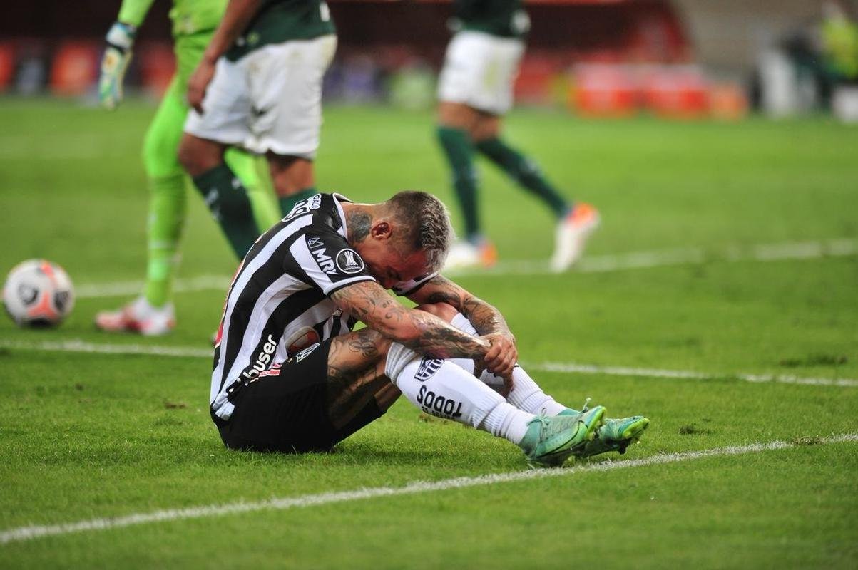 Fotos da partida de volta da semifinal da Copa Libertadores de 2021, no Mineiro, entre Atltico e Palmeiras
