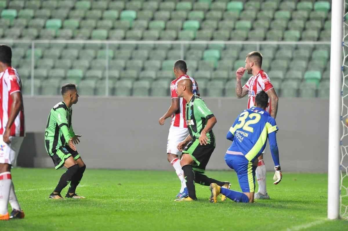 Amrica e Nutico se enfrentaram, no Independncia, pela 20 rodada da Srie B do Brasileiro