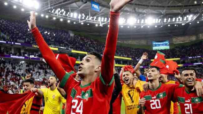 Seleção marroquina se tornou primeiro país da África a chegar às semifinais de uma Copa do Mundo neste sábado, ao derrotar Portugal