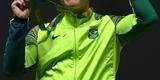 Imagens da comemora��o da primeira medalha do Brasil nos Jogos do Rio