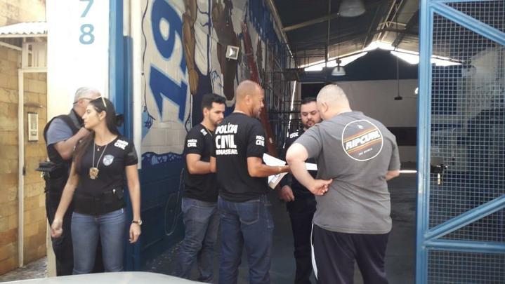 Cruzeiro é alvo de operação da Polícia Civil