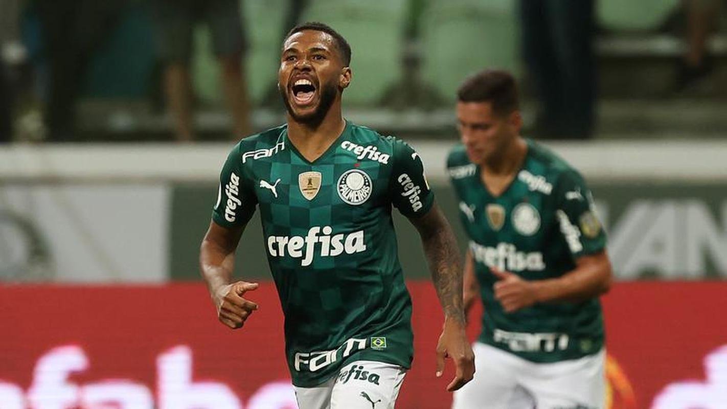 Wesley abriu o placar para o Palmeiras no Allianz Parque: 1 a 0