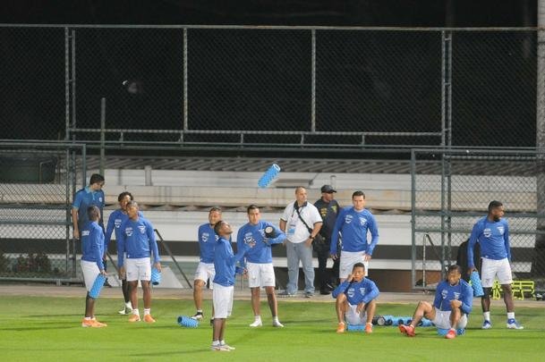 Seleo Equatoriana treinou pela primeira vez em BH, no Sesc Venda Nova