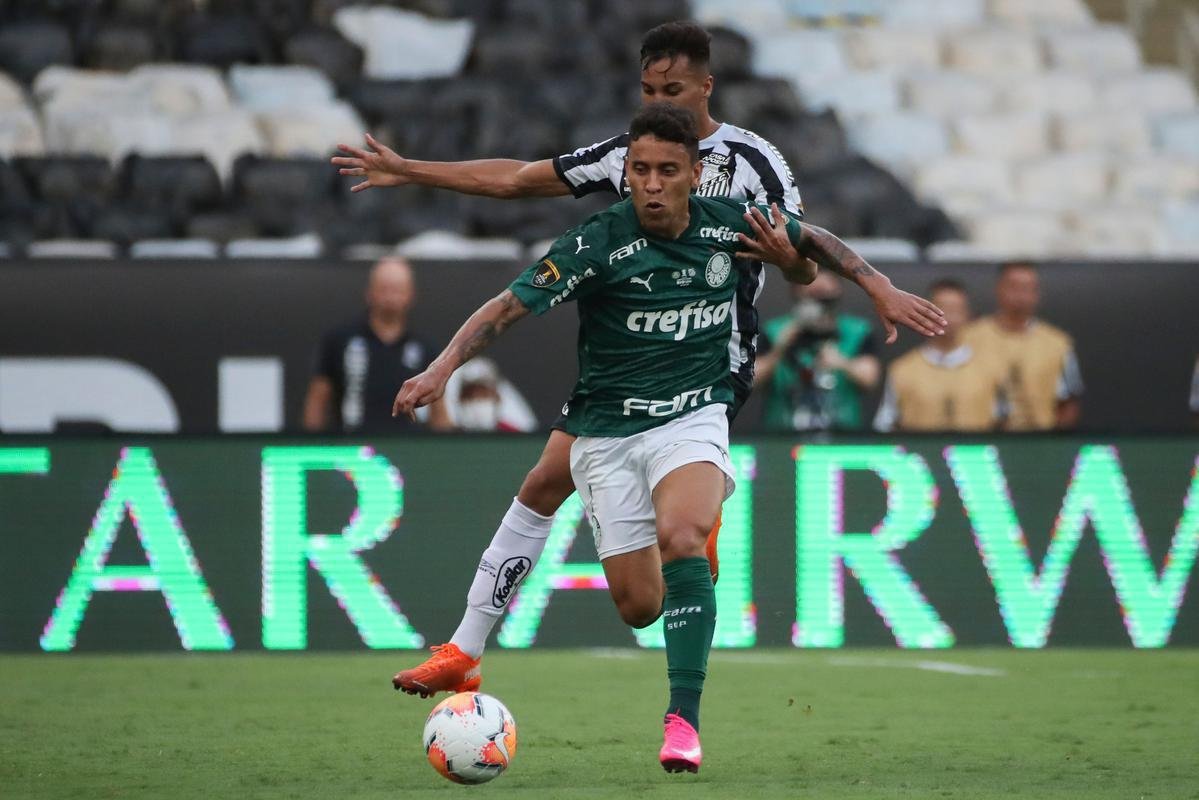 Fotos da deciso da Copa Libertadores 2020 entre Palmeiras e Santos, no Maracan, no Rio de Janeiro (AFP / Mauro Pimentel / Ricardo Moraes / Silvia Izquierdo)