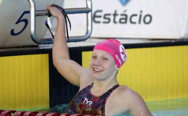 Carreira da jovem nadadora deu um salto em 2019 ao brilhar no Campeonato Brasileiro Juvenil