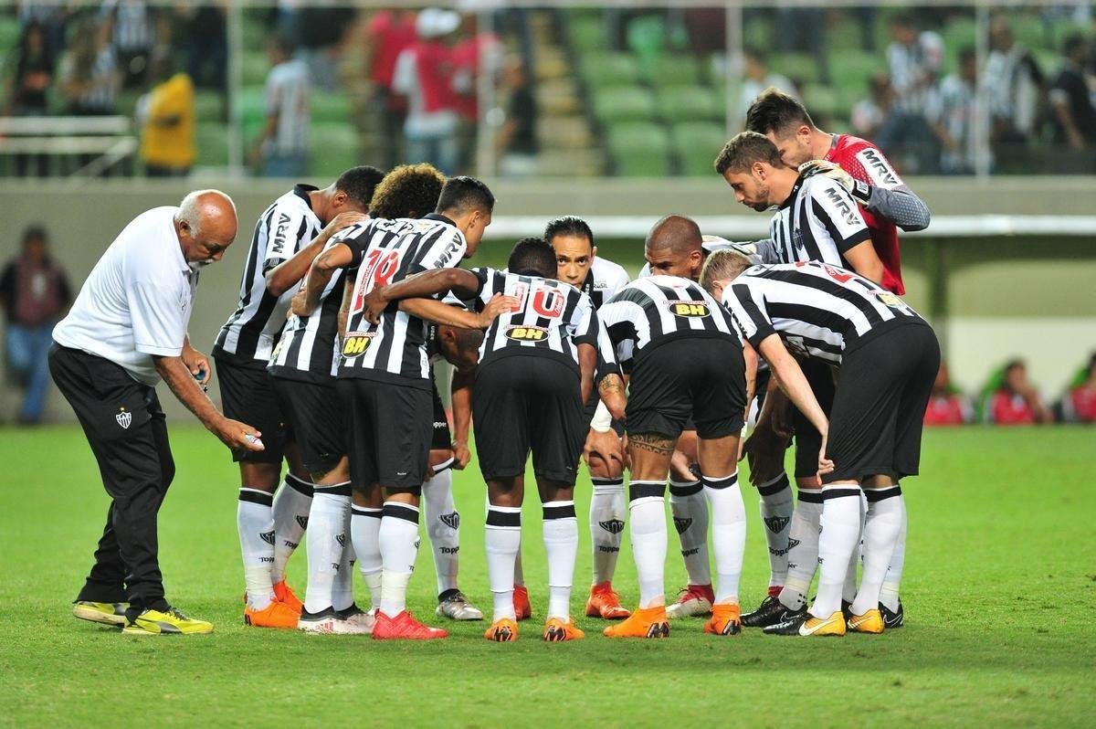 Imagens do clssico de ida da semifinal do Mineiro, entre Atltico e Amrica, no Independncia