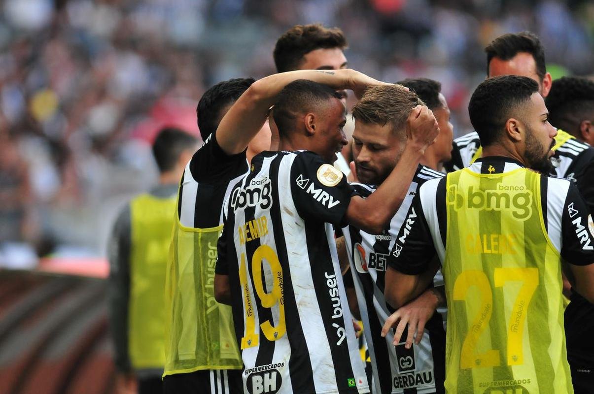 Fotos do jogo entre Atltico e Red Bull Bragantino, no Mineiro, pela 26 rodada do Campeonato Brasileiro