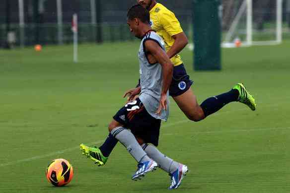 Imagens do jogo-treino entre Cruzeiro e Fluminense