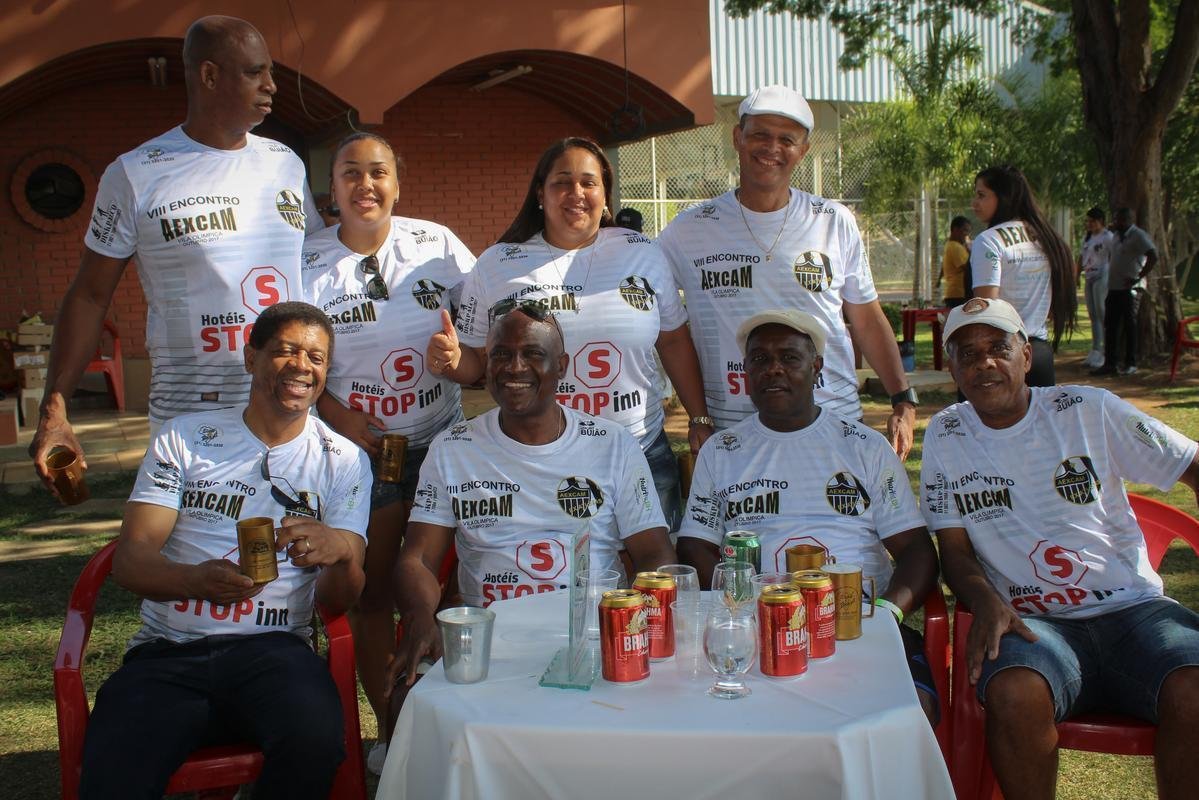 Ex-jogadores do Atltico se encontraram nesse sbado