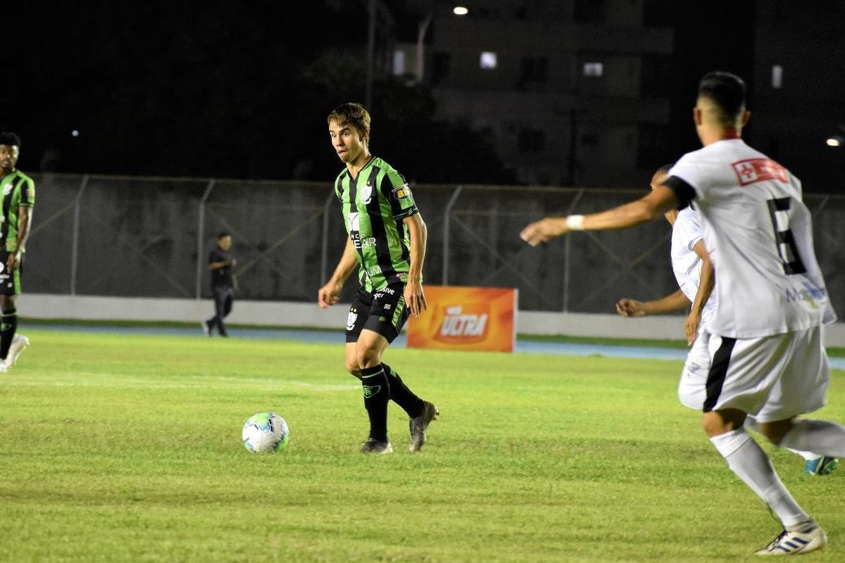 Empate por 1 a 1 com Santos do Amap garantiu classificao do Amrica  segunda fase da Copa do Brasil