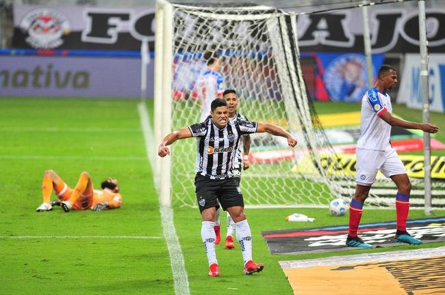 Imagens do confronto entre Atltico e Bahia, vlido pelas oitavas de final da Copa do Brasil 2021