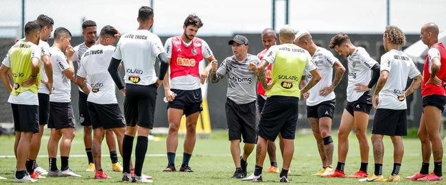 Veja fotos do treino do Atl�tico