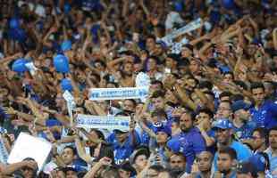 Fotos do jogos entre Cruzeiro e Deportivo Lara no Mineiro