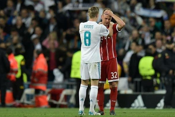 Depois da classificação do Real Madrid, festa merengue e decepção do Bayern no Santiago Bernabéu