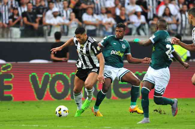 Fotos do jogo entre Atlético e Goiás, no Mineirão, em Belo Horizonte, pela 23ª rodada da Série A do Brasileiro