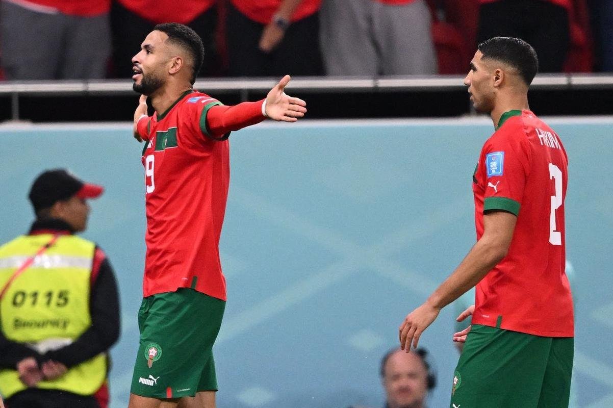 Fotos do jogo entre Marrocos e Portugal no Estdio Al-Thumama, no Catar, pela Copa do Mundo de 2022