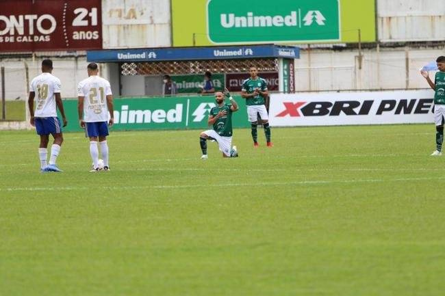 Fotos do jogo entre Caldense e Cruzeiro