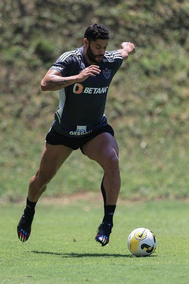 Treino do Atltico na Cidade do Galo, na manh desta tera-feira (11/10).