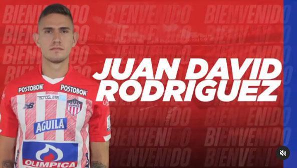 Juan David Rodríguez, meia (Junior Barranquilla, da Colômbia)