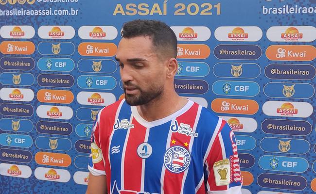 Gilberto, do Bahia, é o artilheiro da Série A, com quatro gols em sete jogos