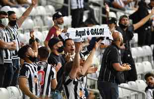 Fotos da torcida do Atltico na volta ao Mineiro no duelo contra o River Plate, pelas quartas de final da Copa Libertadores